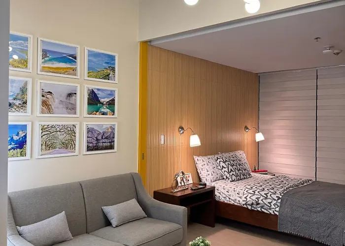 Apartment 1 Bedroom Uptown Bgc Cozy Netflix 200mb Wi-fi Manila