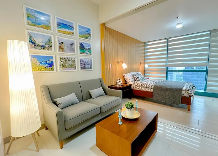 Apartment 1 Bedroom Uptown Bgc Cozy Netflix 200mb Wi-fi *